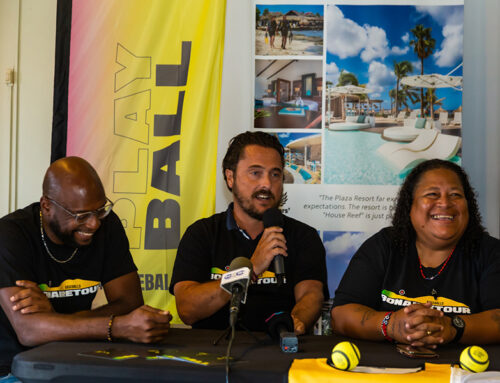 Conferencia de prensa Bonaire Tour: Bonaire se encuentra con Baseball 5